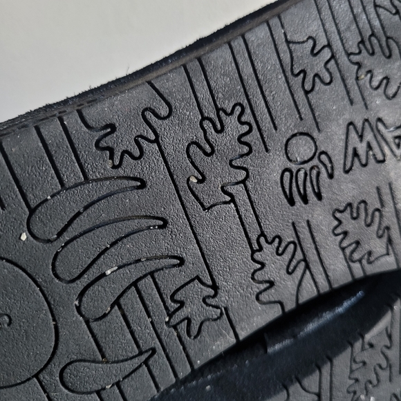 Bearpaw Black Suede Faux Fur Lined Above Ankle Warm Boots Sz 6 - Picture 11 of 14